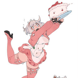 This is a pixiv picture whose title is Hard Rockers.