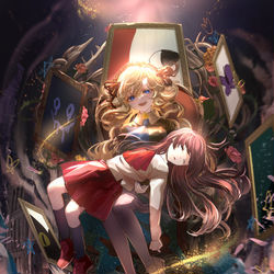 This is a pixiv picture whose title is 『イヴ、わたしと友達になってくれる？』.