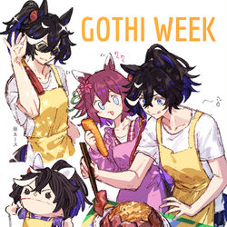 This is a pixiv picture whose title is 🅰️(+🐶).