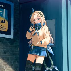 This is a pixiv picture whose title is 棒人間化シークエンス.