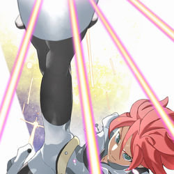 This is a pixiv picture whose title is 流星ブレード.
