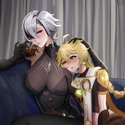 This is a pixiv picture whose title is You are strong.