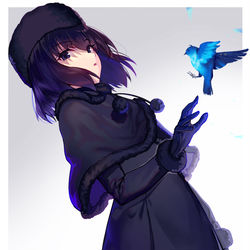 This is a pixiv picture whose title is 久遠寺有珠.