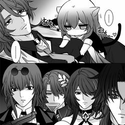 This is a pixiv picture whose title is スタレ漫画③.
