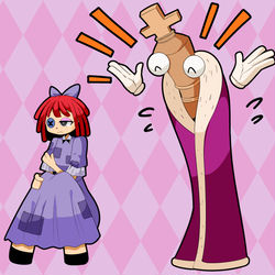 This is a pixiv picture whose title is この世界に来た当初.
