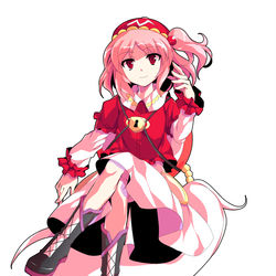This is a pixiv picture whose title is 河城みとり立ち絵 表情差分.