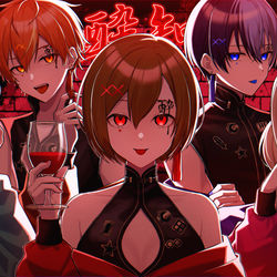 This is a pixiv picture whose title is 酔いどれ知らず.