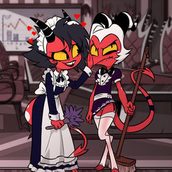 This is a pixiv picture whose title is New Uniforms.