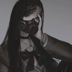 This is a pixiv picture whose title is Sukeban.
