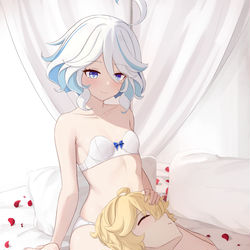 This is a pixiv picture whose title is フォンテーヌ・ガールズ.