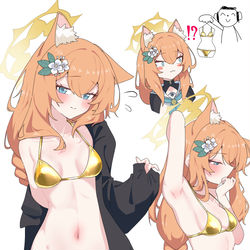 This is a pixiv picture whose title is ゴールデンビキニウィークなマリー.