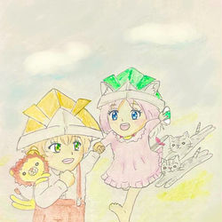 This is a pixiv picture whose title is 🎏子供たちの日🎏.