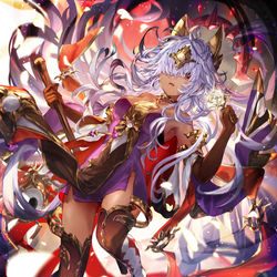 This is a pixiv picture whose title is 《愚者》・リンクル.