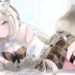 This is a pixiv picture whose title is Skeb 129 貓糰うみ様.