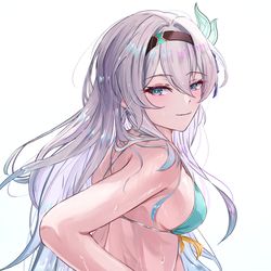 This is a pixiv picture whose title is 水着ホタル.