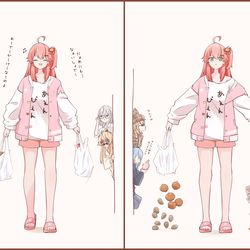 This is a pixiv picture whose title is おつかい.