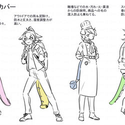 This is a pixiv picture whose title is 尻尾持ち種族のテールカバー事情.