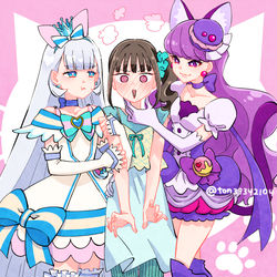 This is a pixiv picture whose title is にゃーん🐾.