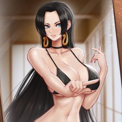 This is a pixiv picture whose title is Boa Hancock - 208.