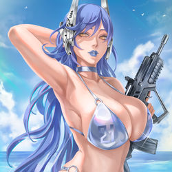 This is a pixiv picture whose title is Commission - TAR-21.