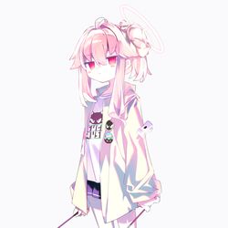 This is a pixiv picture whose title is 🐄.