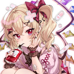 This is a pixiv picture whose title is 地雷系衣装風フランちゃん.