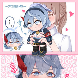 This is a pixiv picture whose title is アコ(ぬい)吸い.