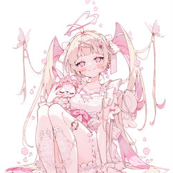 This is a pixiv picture whose title is 花笑み.