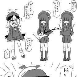 This is a pixiv picture whose title is 最近描いた絵とか.