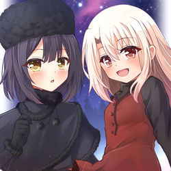 This is a pixiv picture whose title is まほよ☆イリヤ美遊.