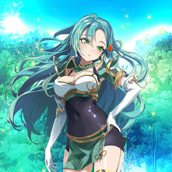This is a pixiv picture whose title is クロエ  【立ち絵】.