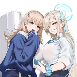 This is a pixiv picture whose title is ティア x アスナ.