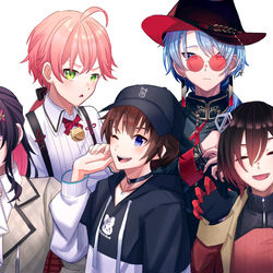 This is a pixiv picture whose title is CLUB ZERO 落描き詰め合わせ.