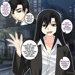 This is a pixiv picture whose title is Case Closed (Detective TG).