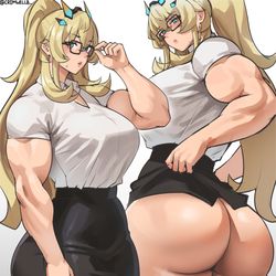 This is a pixiv picture whose title is Barghest OL.