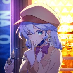 This is a pixiv picture whose title is お忍びロビンちゃん.