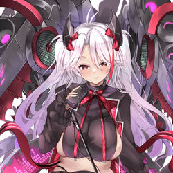 This is a pixiv picture whose title is プリンツ・オイゲン(μ兵装).