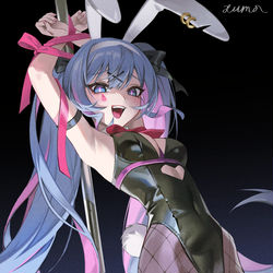 This is a pixiv picture whose title is Rabbit Hole.