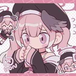 This is a pixiv picture whose title is 最近SNSに上げたブルアカの絵.