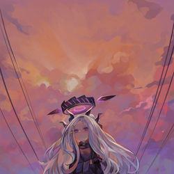 This is a pixiv picture whose title is 히나.