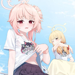 This is a pixiv picture whose title is あぢー….