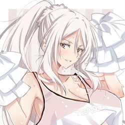 This is a pixiv picture whose title is チアテスタロッサママに応援されたい.
