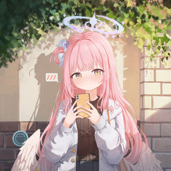 This is a pixiv picture whose title is 未花生贺.