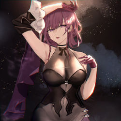 This is a pixiv picture whose title is Kafka evening gown.