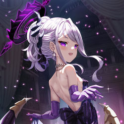 This is a pixiv picture whose title is 空崎ヒナ(ドレス).
