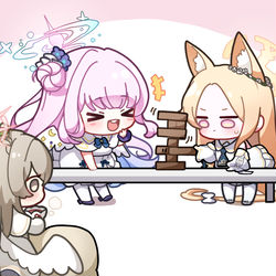 This is a pixiv picture whose title is 오늘도 즐거운 티파티.