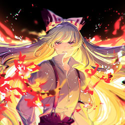This is a pixiv picture whose title is 永夜抄EXボス.