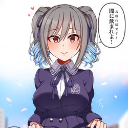 This is a pixiv picture whose title is たくし上げ蘭子ちゃん.