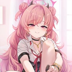 This is a pixiv picture whose title is 先生に会うために準備中.
