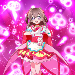 This is a pixiv picture whose title is 【skeb】ミッドフォームゆいちゃん.